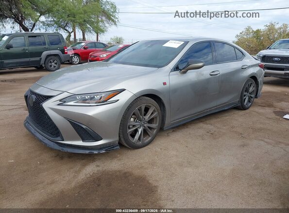 58AGZ1B11LU054571 2020 LEXUS ES 350 Silver Przód lewy