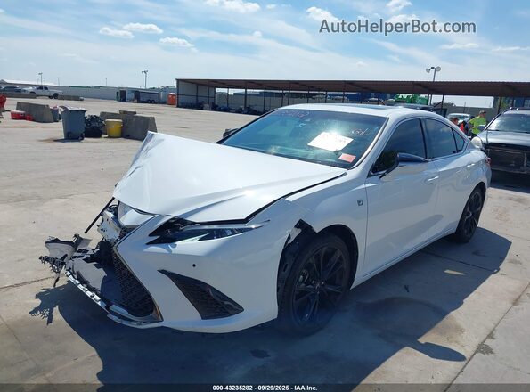 58AGZ1B11MU107643 2021 LEXUS ES 350 White Vista tres cuartos delantera izquierda