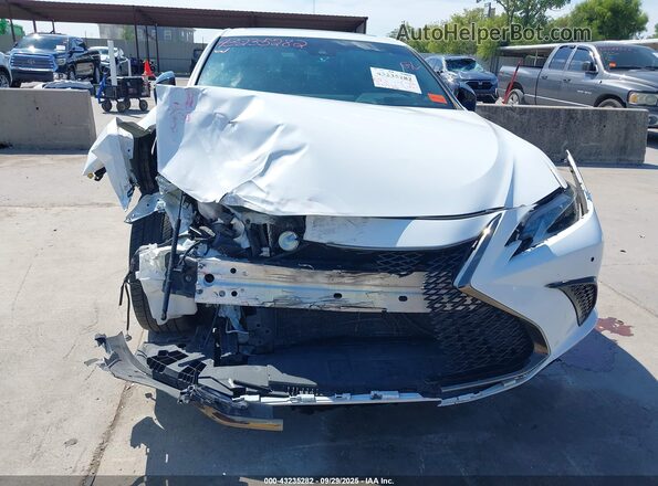 58AGZ1B11MU107643 2021 LEXUS ES 350 White Vista del cuadro de instrumentos
