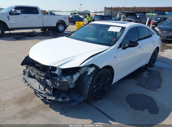 58AHZ1B10MU097272 2021 LEXUS ES 350 White წინა მარცხენა ხედი სამი მეოთხედიდან