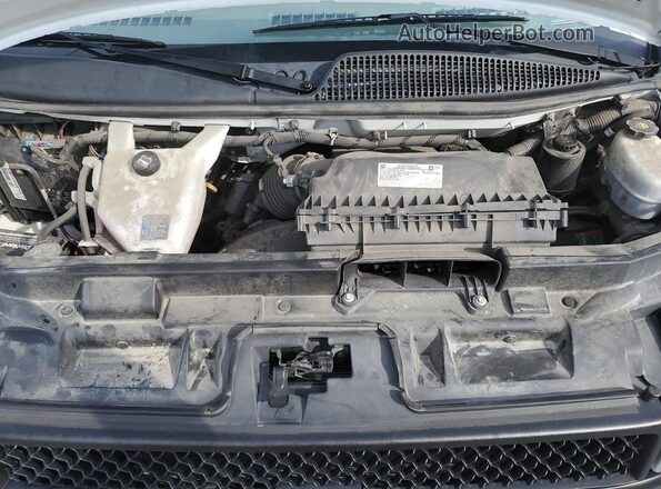 1GCWGAF77M1159386 2021 CHEVROLET EXPRESS White ძრავის განყოფილების ხედი