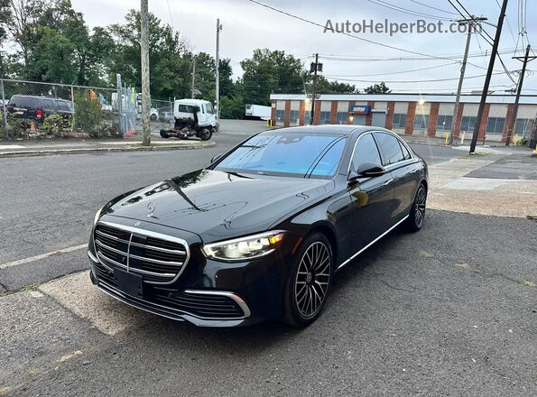 W1K6G7GB1MA056976 2021 MERCEDES-BENZ S Черный Задняя правая четверть
