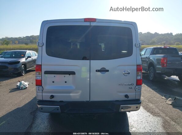 5BZAF0AA0JN850936 2018 NISSAN NV PASSENGER NV3500 HD Silver 
