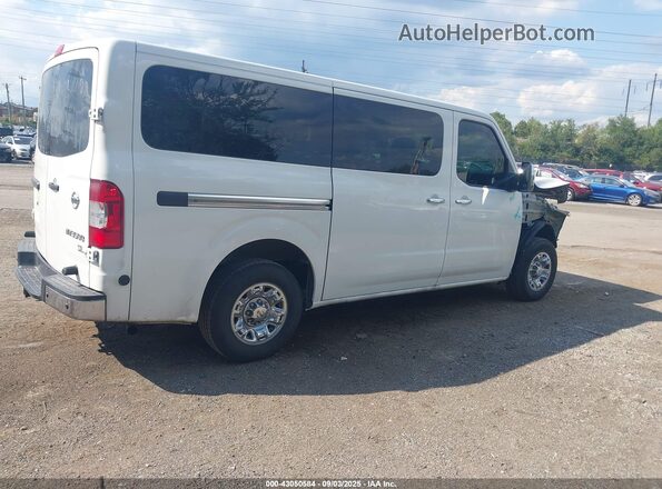 5BZAF0AA3MN850062 2021 NISSAN NV PASSENGER NV3500 HD White Tył prawy