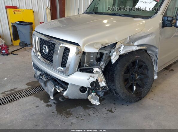5BZAF0AA7GN855513 2016 NISSAN NV PASSENGER NV3500 HD Silver Вид спереду