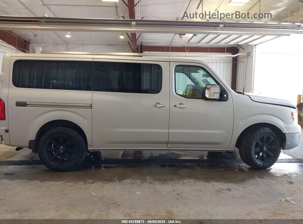 5BZAF0AA7GN855513 2016 NISSAN NV PASSENGER NV3500 HD Silver Панорамний вид салону 360°