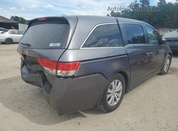 5FNRL5H32HB009774 2017 HONDA ODYSSEY Gray 