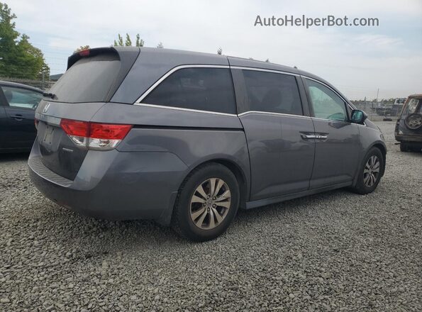 5FNRL5H39HB020108 2017 HONDA ODYSSEY Gray 