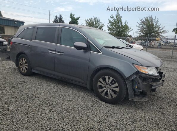 5FNRL5H39HB020108 2017 HONDA ODYSSEY Gray 