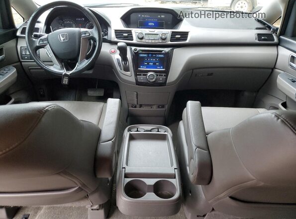 5FNRL5H60HB004227 2017 HONDA ODYSSEY Серебряный 