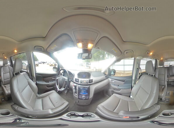 5FNRL5H60HB004227 2017 HONDA ODYSSEY Серебряный 