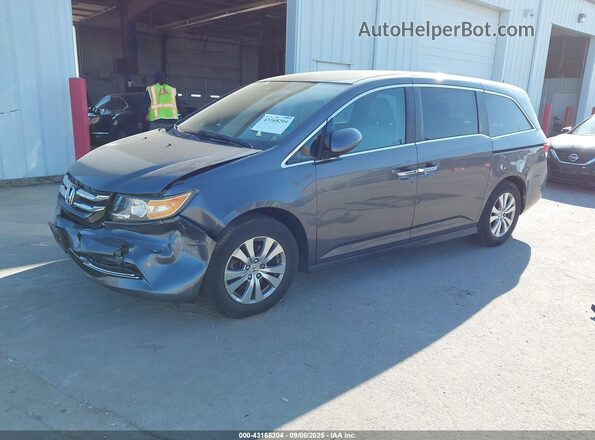 5FNRL5H61HB008531 2017 HONDA ODYSSEY Gray 
