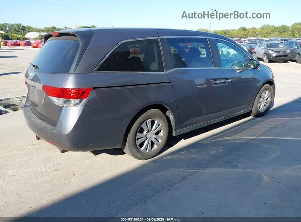 5FNRL5H61HB008531 2017 HONDA ODYSSEY Gray 