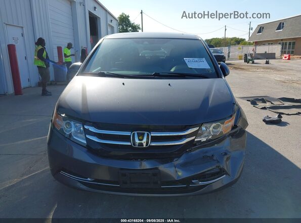 5FNRL5H61HB008531 2017 HONDA ODYSSEY Gray 