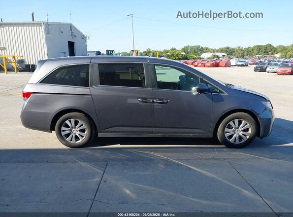 5FNRL5H61HB008531 2017 HONDA ODYSSEY Gray 