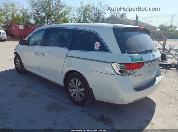 5FNRL5H63HB015433 2017 HONDA ODYSSEY White Задня ліва чверть
