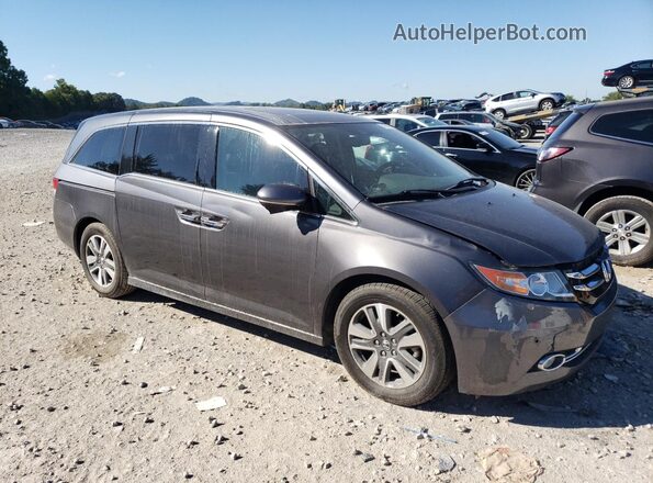 5FNRL5H95HB007571 2017 HONDA ODYSSEY Серый 