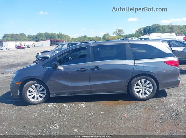 5FNRL6H20LB021752 2020 HONDA ODYSSEY Gray Vista interior de 360 grados