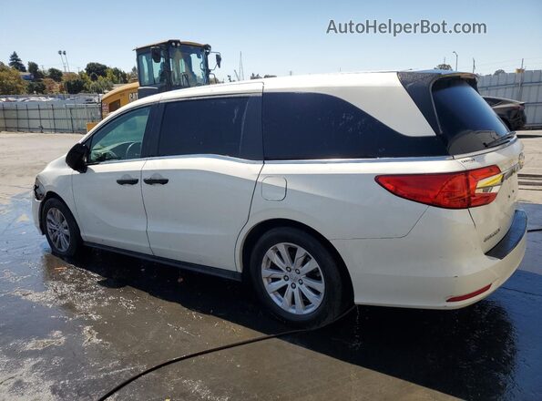 5FNRL6H22JB089113 2018 HONDA ODYSSEY White 