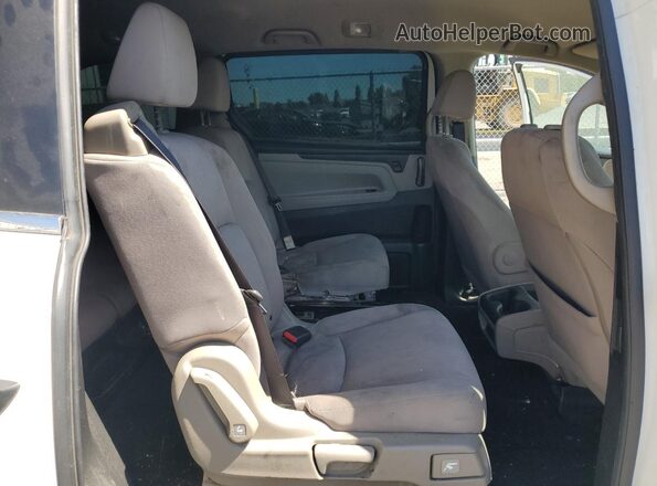 5FNRL6H22JB089113 2018 HONDA ODYSSEY White 