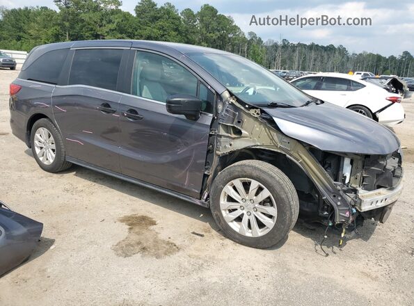 5FNRL6H24KB111744 2019 HONDA ODYSSEY Gray Delantero derecho