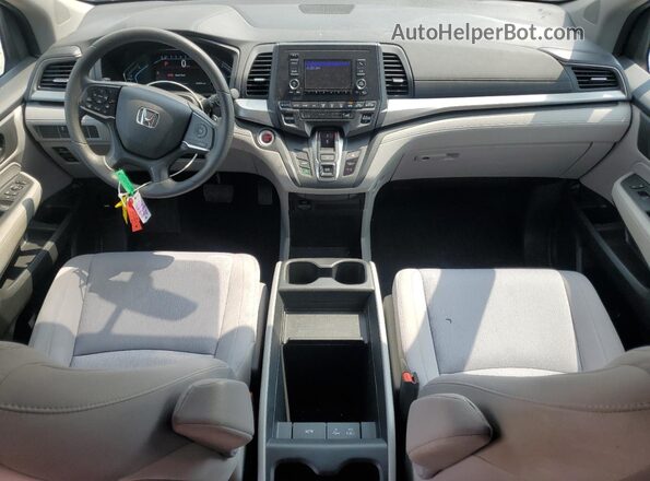 5FNRL6H24KB111744 2019 HONDA ODYSSEY Gray Vista del salpicadero