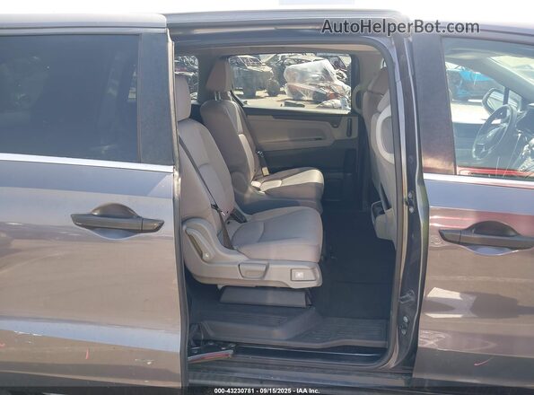 5FNRL6H25KB042644 2019 HONDA ODYSSEY Gray VIN კოდის სტიკერის ხედი