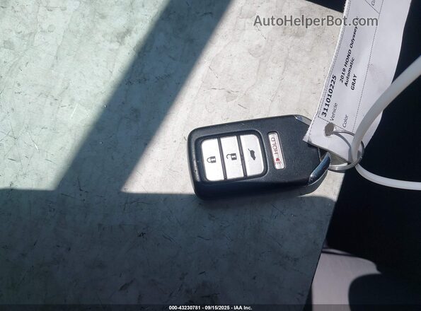 5FNRL6H25KB042644 2019 HONDA ODYSSEY Gray წინა პანელის ხედი