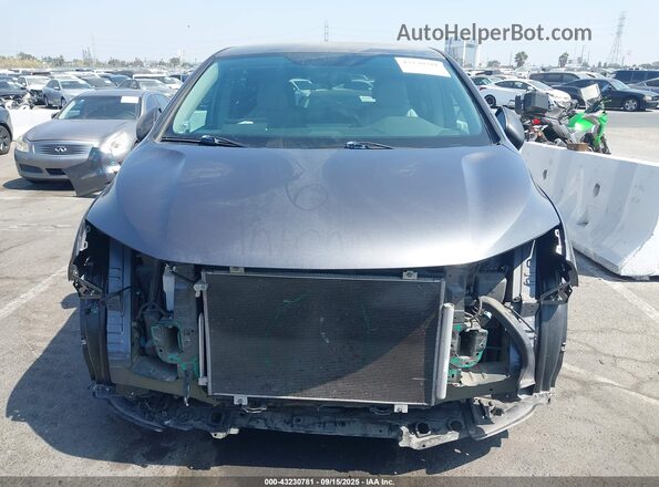 5FNRL6H25KB042644 2019 HONDA ODYSSEY Gray უკანა სალონის ხედი