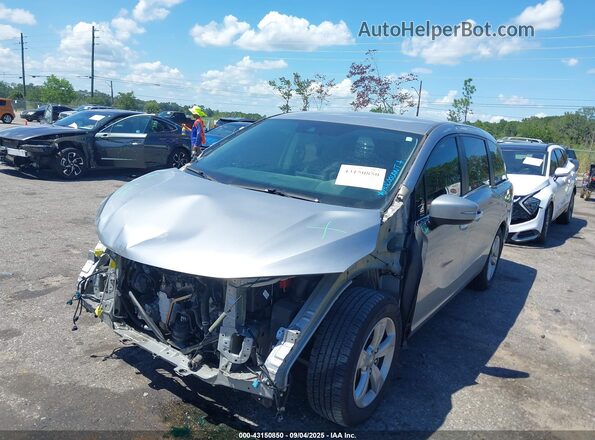 5FNRL6H54LB014751 2020 HONDA ODYSSEY Silver Vista tres cuartos delantera izquierda