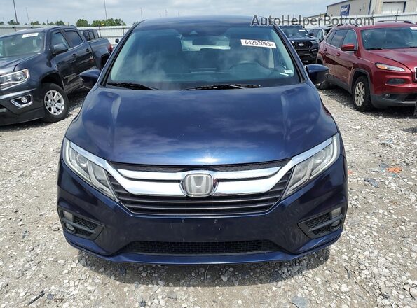 5FNRL6H56JB106957 2018 HONDA ODYSSEY Blue 