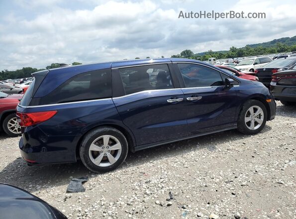 5FNRL6H56JB106957 2018 HONDA ODYSSEY Blue 