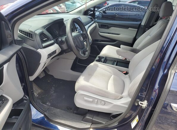 5FNRL6H56JB106957 2018 HONDA ODYSSEY Blue 
