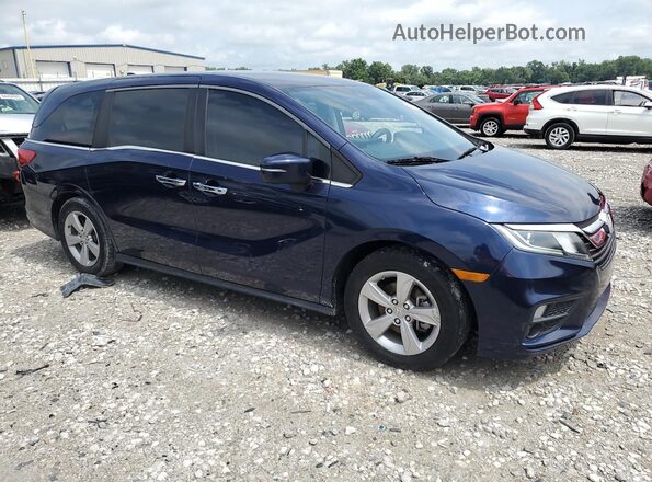 5FNRL6H56JB106957 2018 HONDA ODYSSEY Blue 