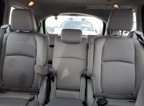 5FNRL6H56JB106957 2018 HONDA ODYSSEY Blue 