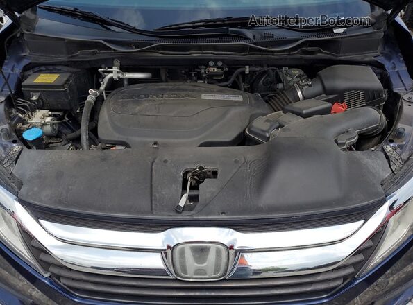 5FNRL6H56JB106957 2018 HONDA ODYSSEY Blue 