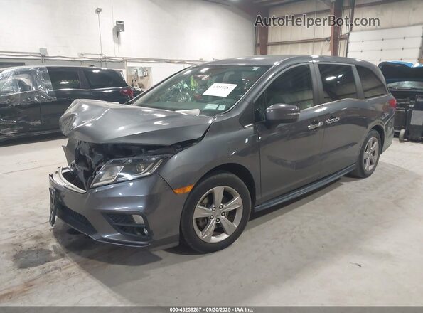 5FNRL6H58KB120148 2019 HONDA ODYSSEY Gray Przód lewy