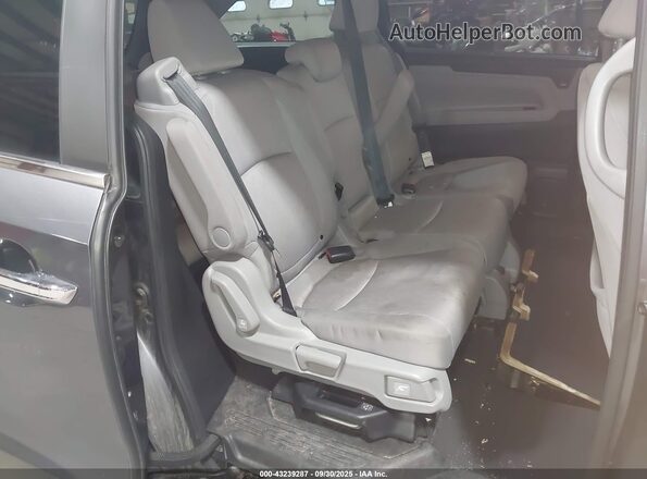 5FNRL6H58KB120148 2019 HONDA ODYSSEY Gray Widok naklejki z numerem VIN