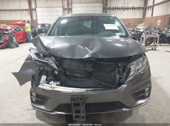 5FNRL6H58KB120148 2019 HONDA ODYSSEY Gray Widok wnętrza z tyłu