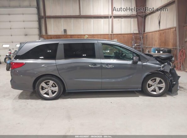 5FNRL6H58KB120148 2019 HONDA ODYSSEY Gray Widok wnętrza 360 stopni