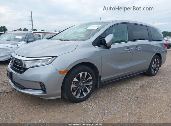 5FNRL6H60RB008995 2024 HONDA ODYSSEY Silver Առջևի ձախ երեք քառորդ տեսարան