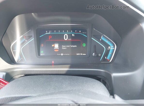 5FNRL6H60RB008995 2024 HONDA ODYSSEY Silver Հետևի նստատեղերի տեսք