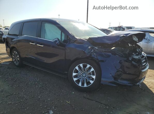 5FNRL6H62RB056630 2024 HONDA ODYSSEY Blue 