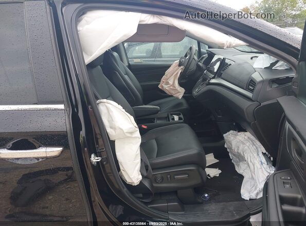 5FNRL6H64RB003850 2024 HONDA ODYSSEY Black Vista interior delantera