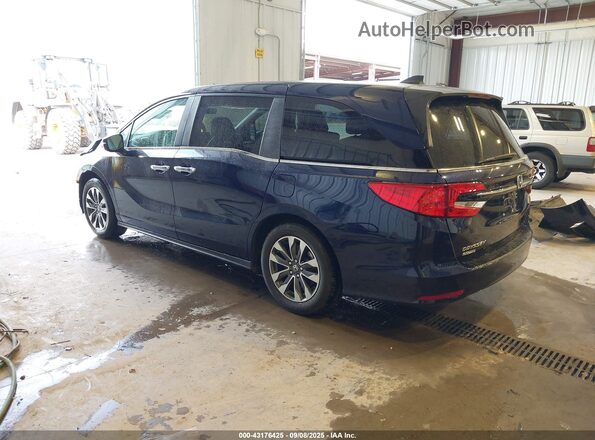 5FNRL6H69PB059019 2023 HONDA ODYSSEY Blue Հետևի ձախ