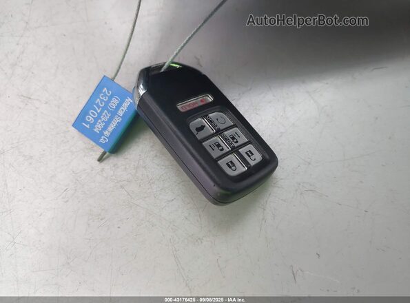 5FNRL6H69PB059019 2023 HONDA ODYSSEY Blue Առջևի վահանակի տեսք