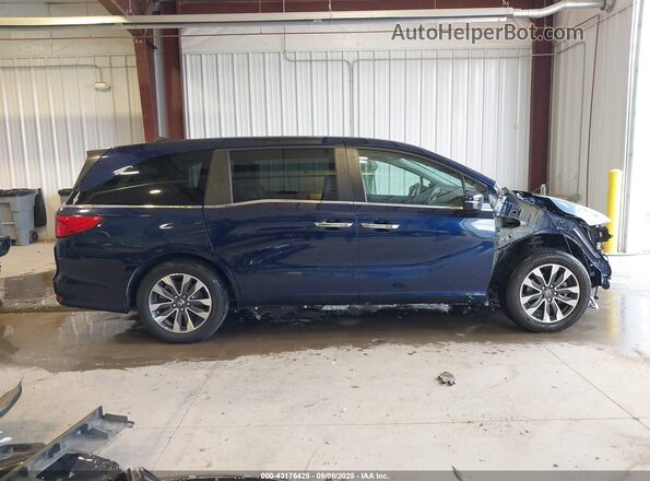 5FNRL6H69PB059019 2023 HONDA ODYSSEY Blue Սալոնի 360 աստիճան տեսք