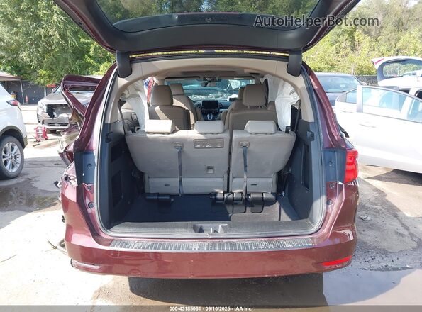 5FNRL6H70LB025697 2020 HONDA ODYSSEY Burgundy 