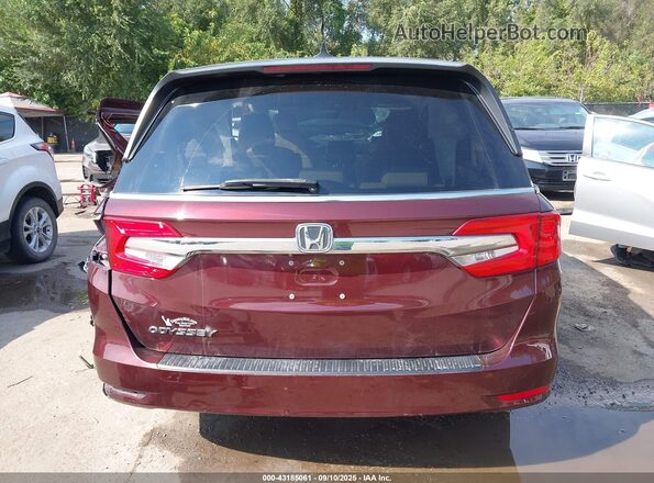 5FNRL6H70LB025697 2020 HONDA ODYSSEY Burgundy 
