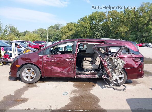 5FNRL6H70LB025697 2020 HONDA ODYSSEY Burgundy 